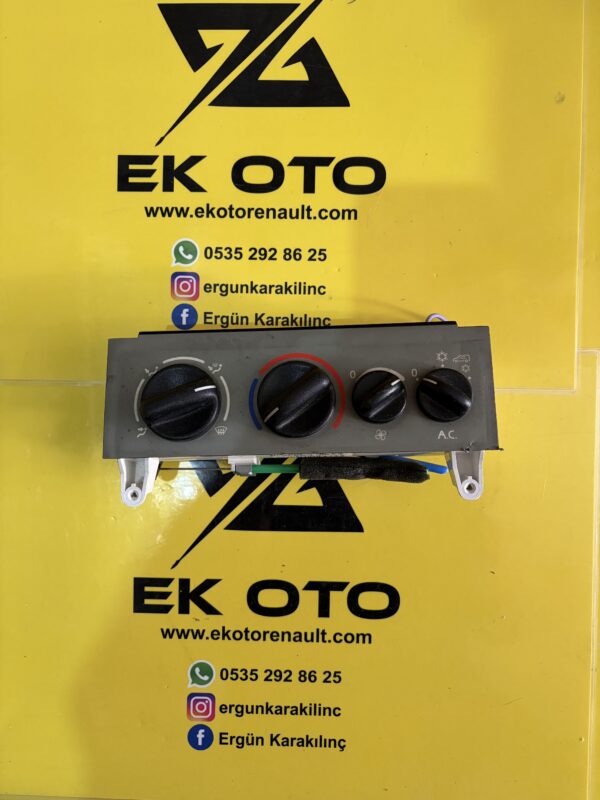Kangoo 2 klimalı kalorifer kontrol paneli