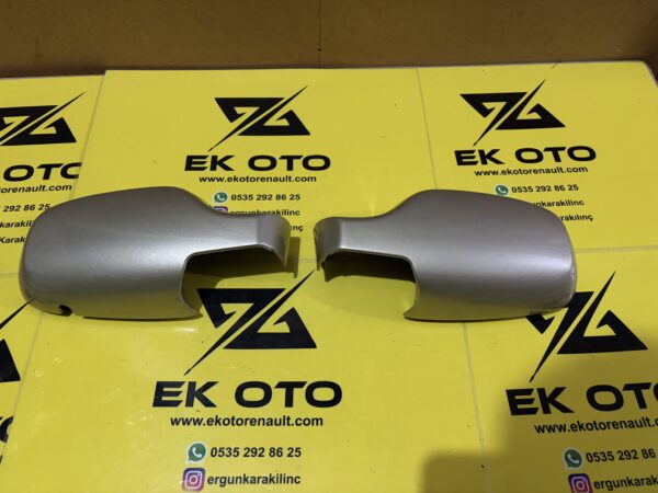 7701474455 – 7791474454 Megane 2 scenic clio 3 ayna kapak takımı bej