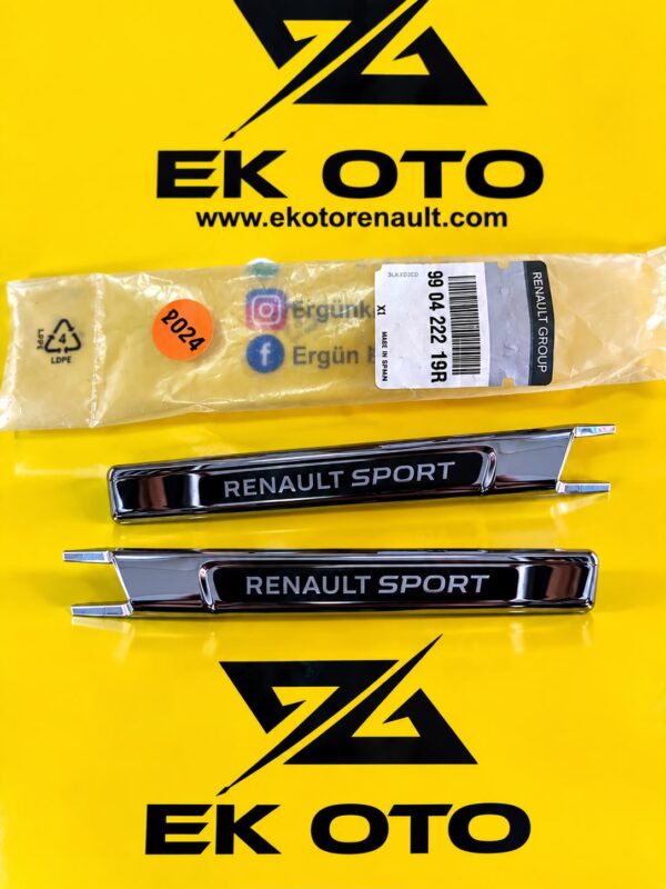 990435060R – 990422219R megane IV çamurluk nikelajı RS
